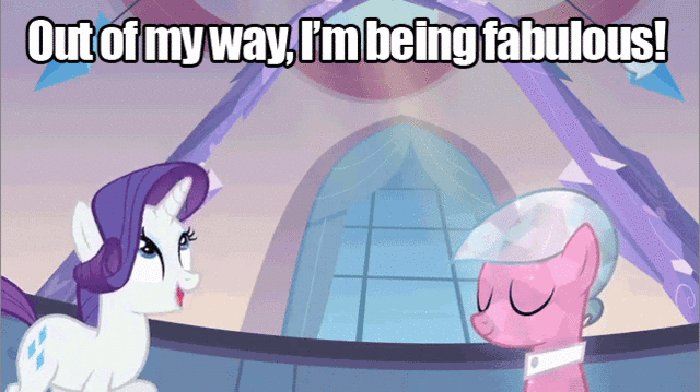 Image result for rarity fabulous gif