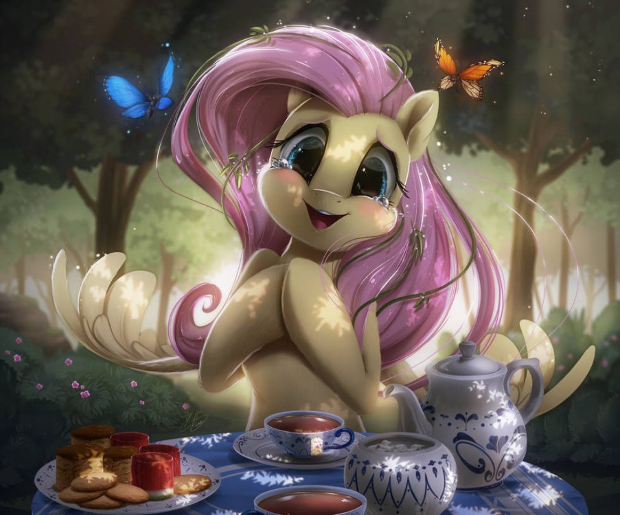 fluttershy_tea_party_by_light262_by_ligh