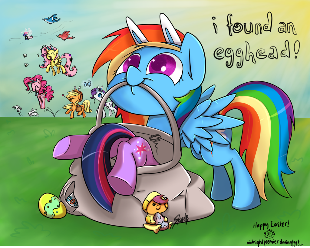 Easter Egghead 2014 by midnightpremiere