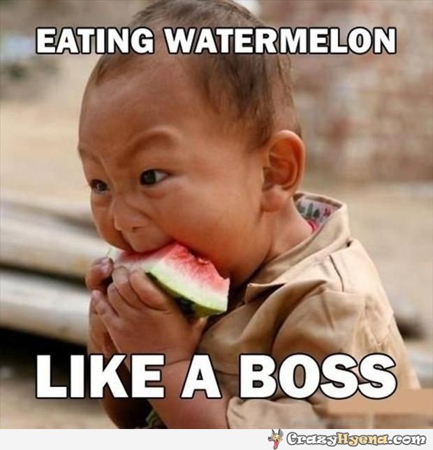 eating-watermelon-like-a-boss-kid-meme.j