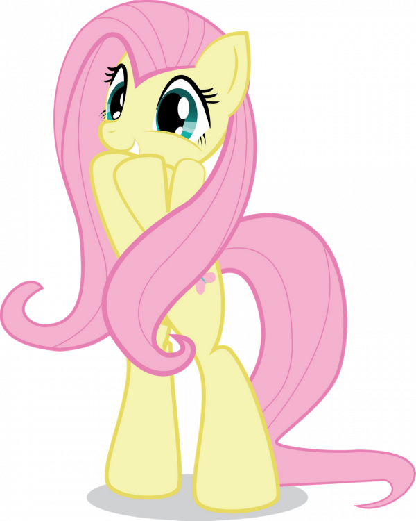 mlp_fim__excited_fluttershy_by_hoodie_st