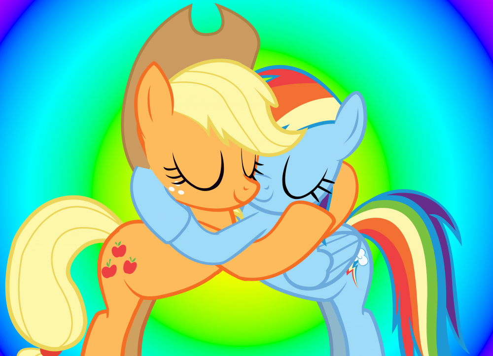 Image result for appledash hug gif