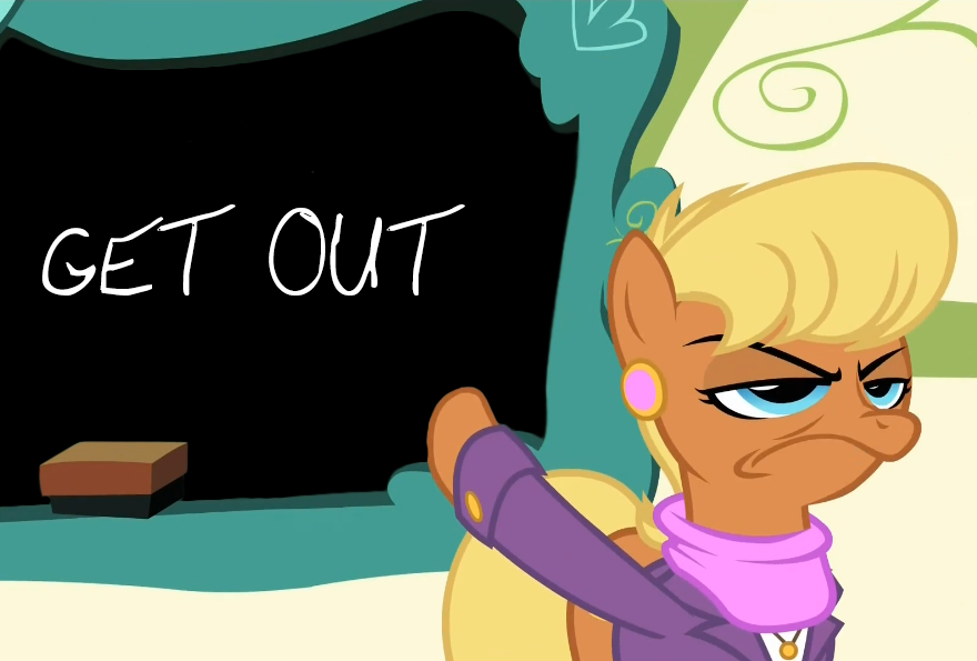 Image result for mlp get out