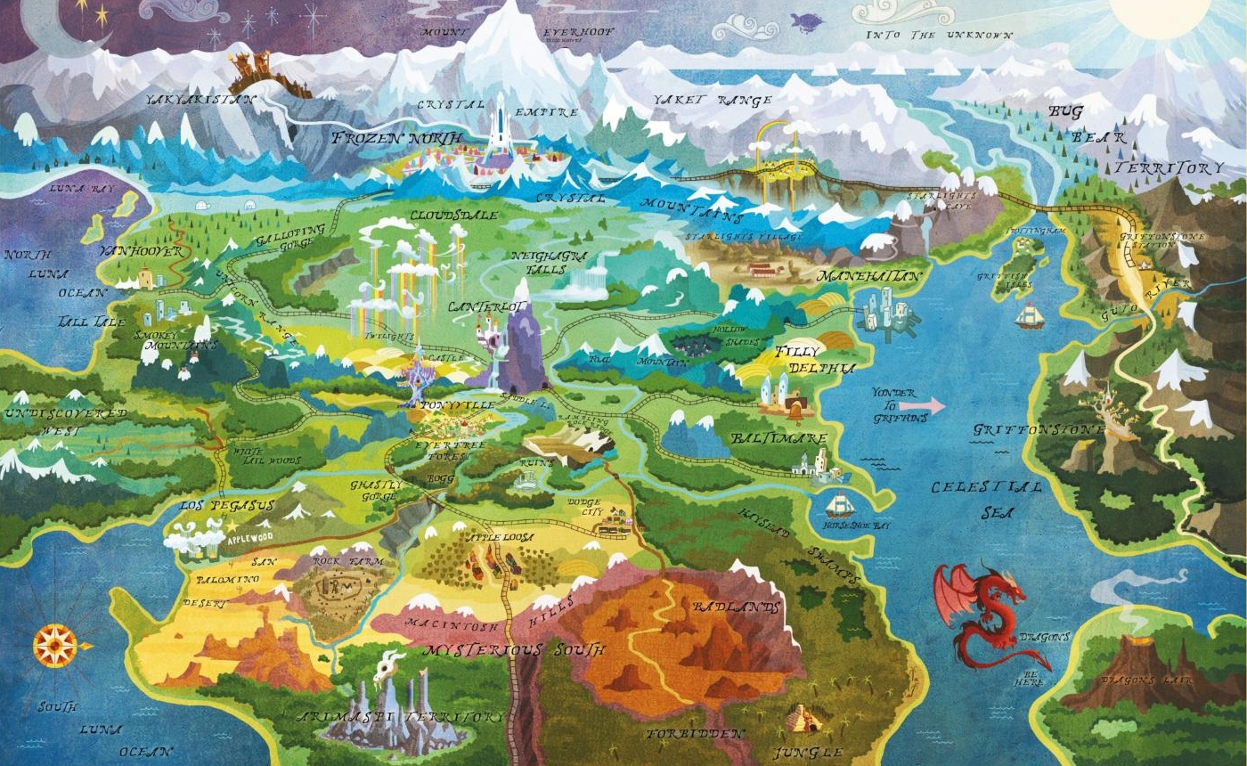 Image result for latest map of equestria