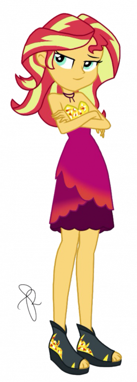 eqg_series___sunset_in_resort_party_wear
