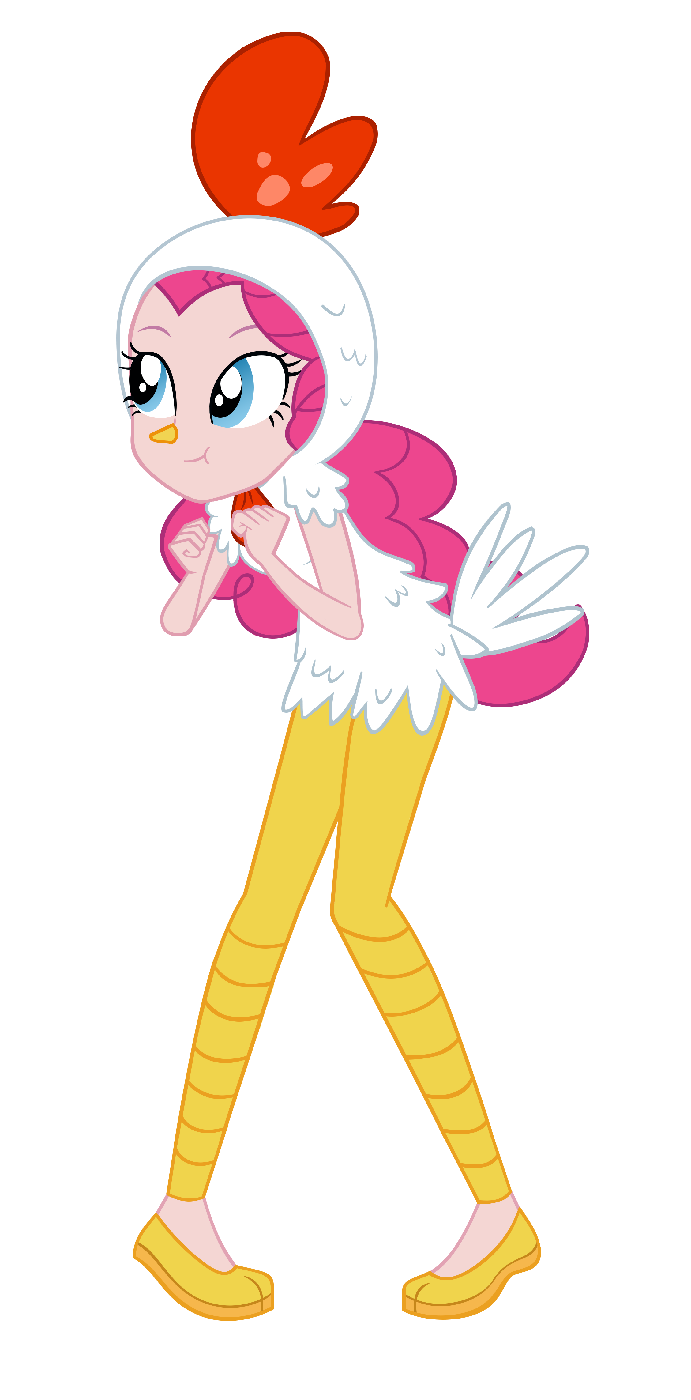 equestria_girls___pinkie_chicken_pie_vec