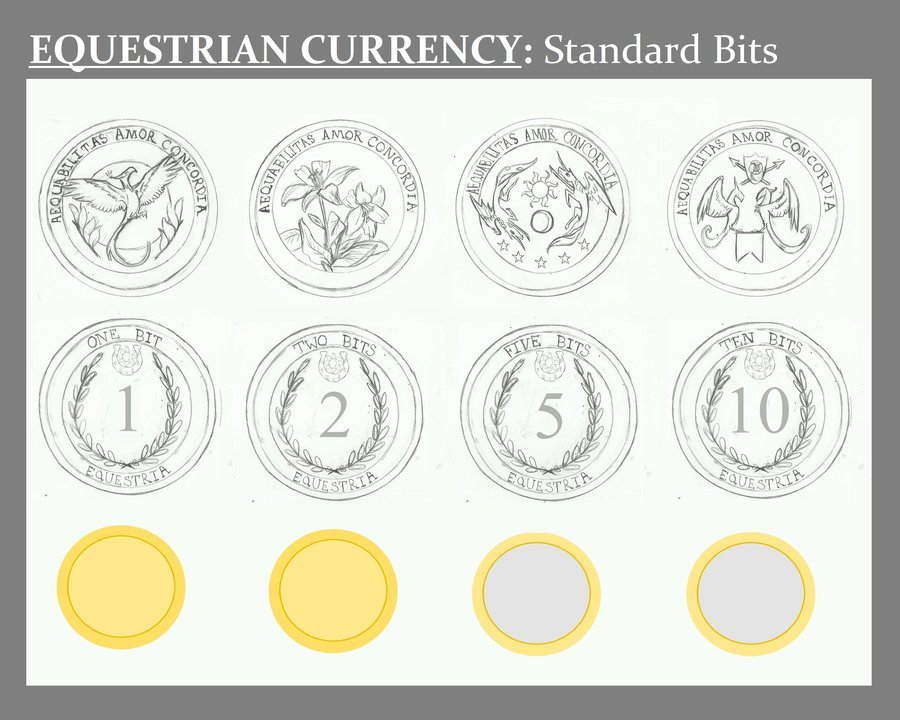 equestrian_currency__standard_bits_by_ea