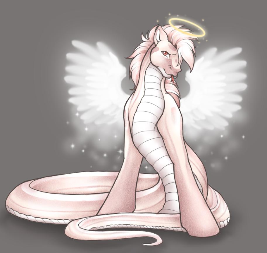 Even Angels Slither by ClemiKinkajou