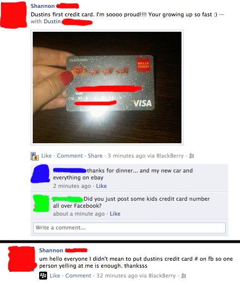 Image result for stupid credit card