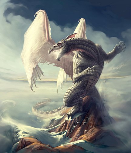 Image result for RED AND WHITE DRAGON
