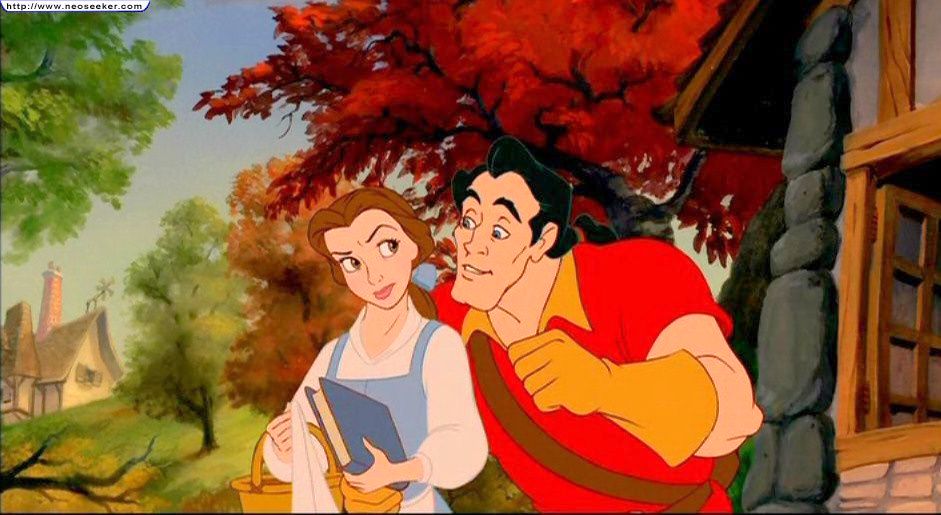 Image result for image of belle and gaston