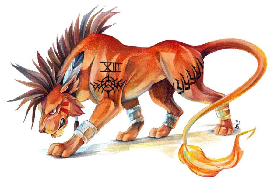 Red XIII by EchoGreens.deviantart.com on @deviantART | Final ...