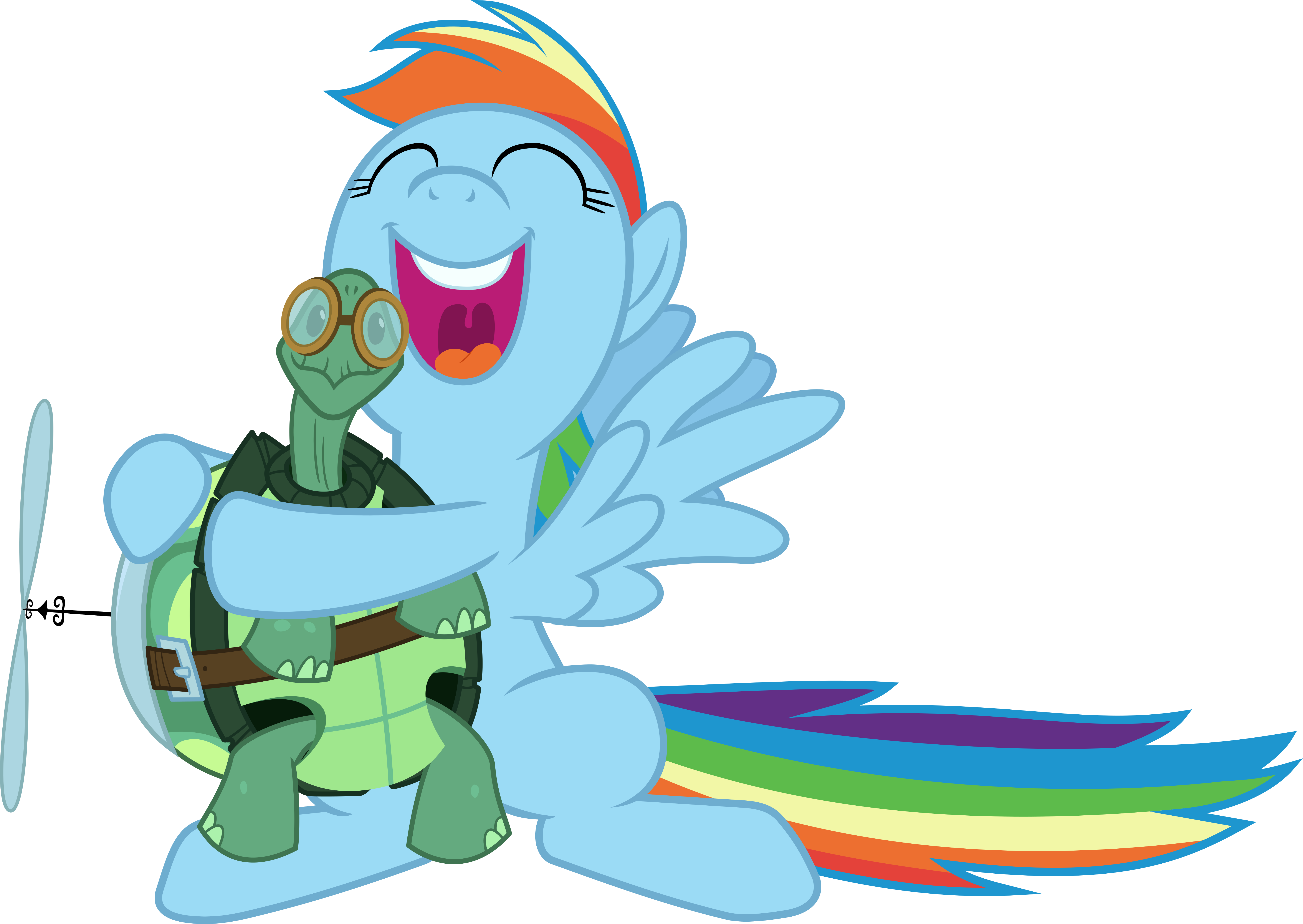 e621 2015 absurd_res alpha_channel blue_feathers blue_fur duo equine feathered_wings feathers female feral friendship_is_magic fur hair happy hi_res hug magister39 male mammal multicolored_hair multicolored_tail my_little_pony pegasus rainbow_dash_(mlp) rainbow_hair rainbow_tail reptile scalie simple_background smile tank_(mlp) transparent_background turtle wings
