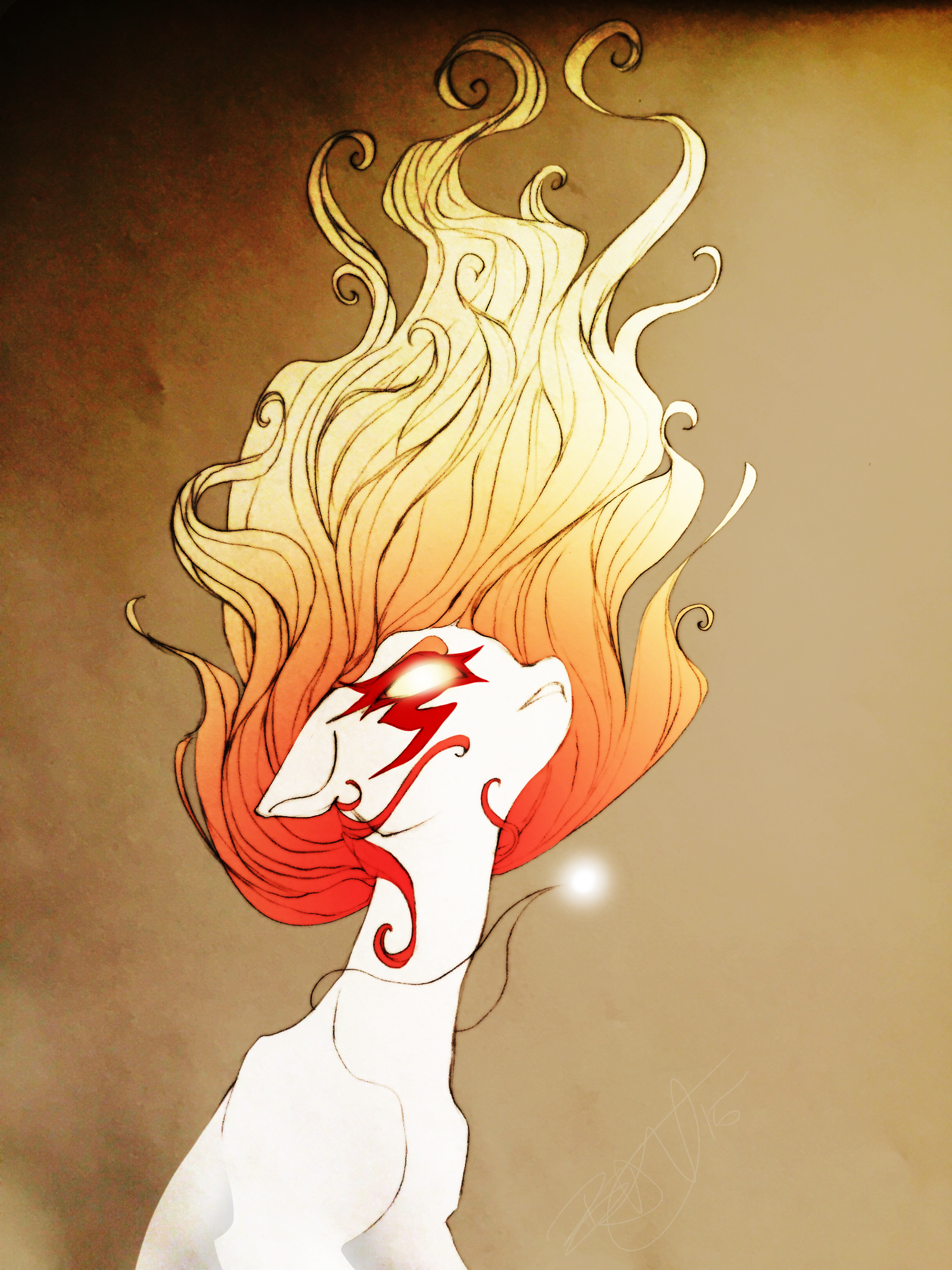 Fire (adopted) by OpalAcorn