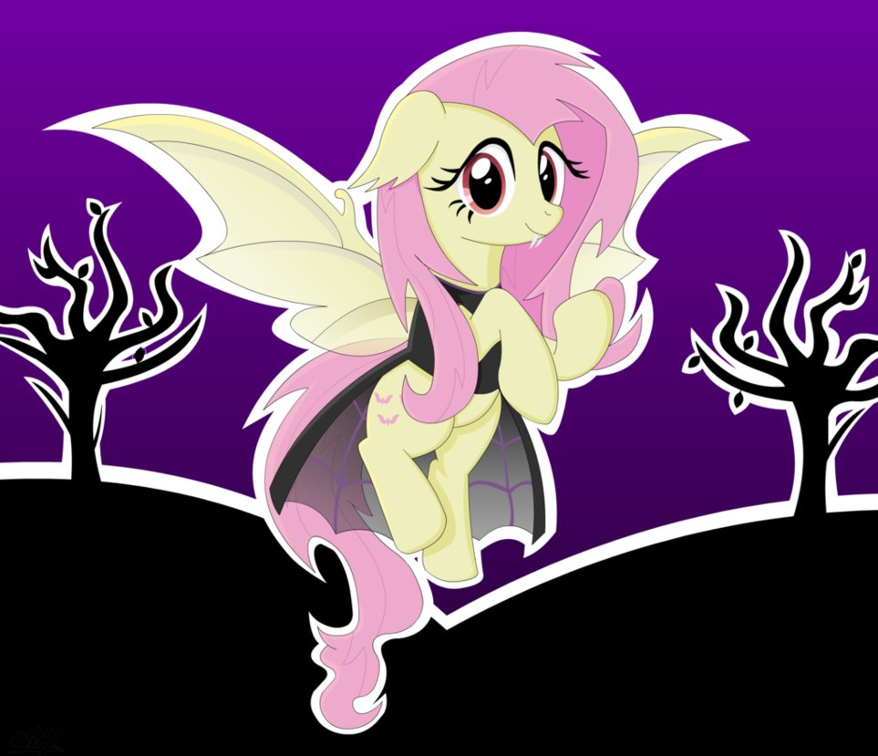 fluttershy___nightmare_night_by_oshitsuk