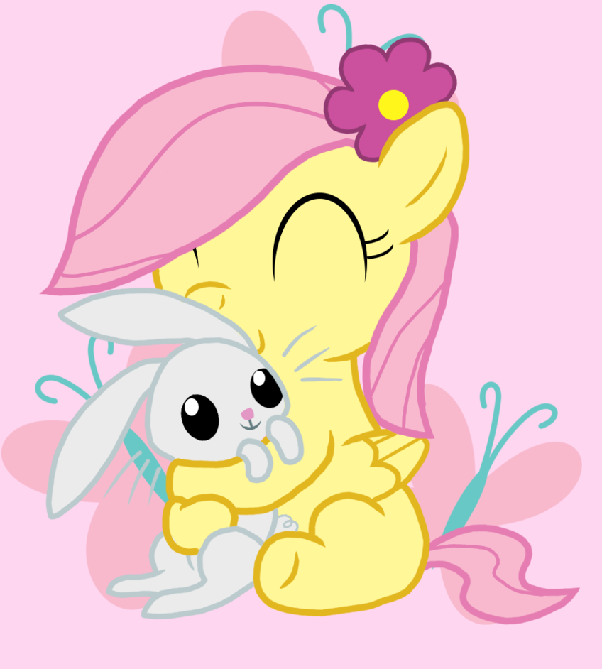 fluttershy_and_angel____with_lines_by_su