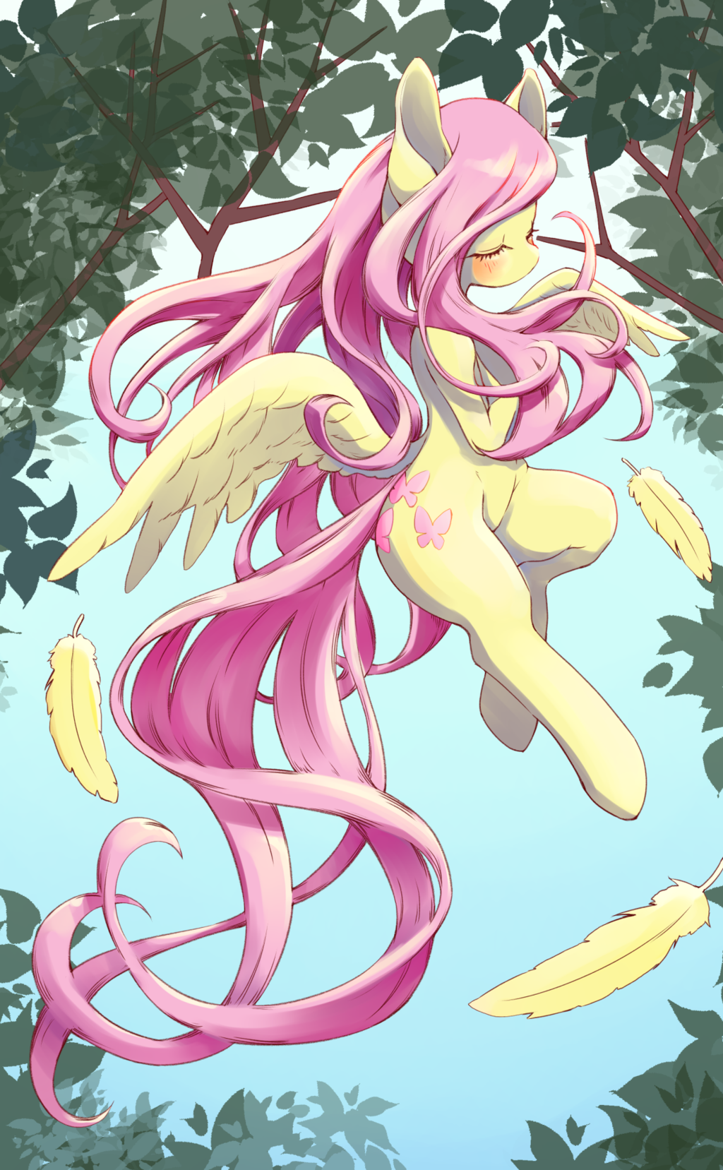 Fluttershy by conbudou