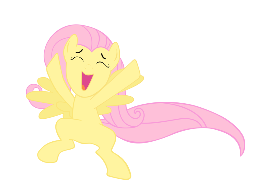 Image result for fluttershy cheering