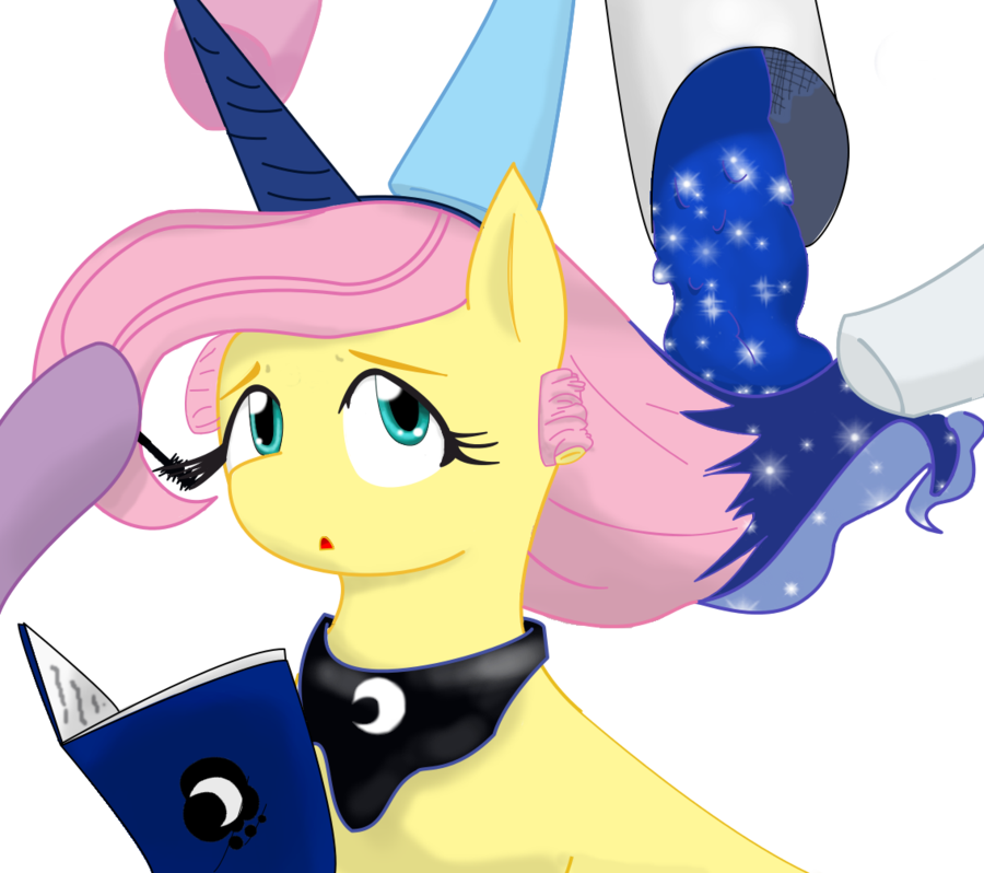 fluttershy_getting_the_luna_by_adamssket