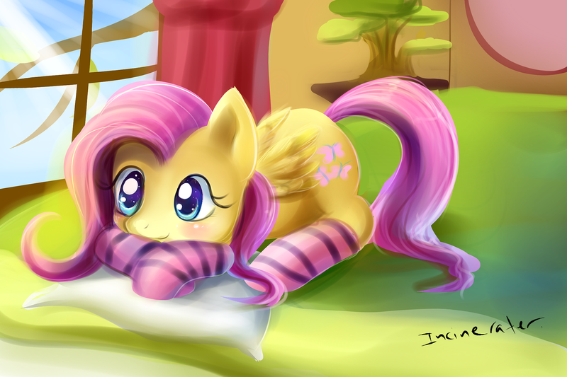 fluttershy_in_socks__by_incinerater-d5q3