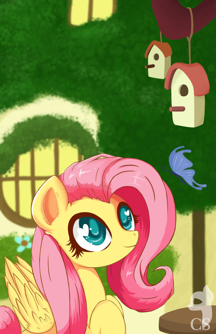 Fluttershy's Cottage by CitizenSmiley