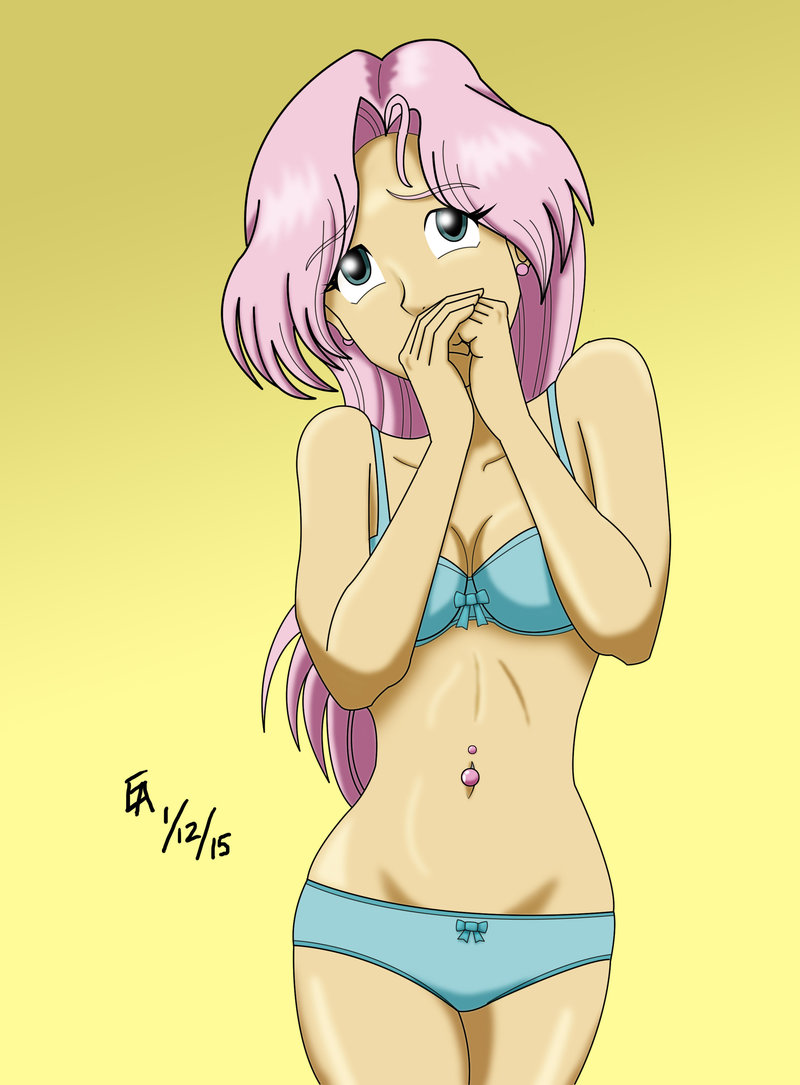 fluttershy_s_new_navel_ring_by_mayorlight-d8dq36c.jpg