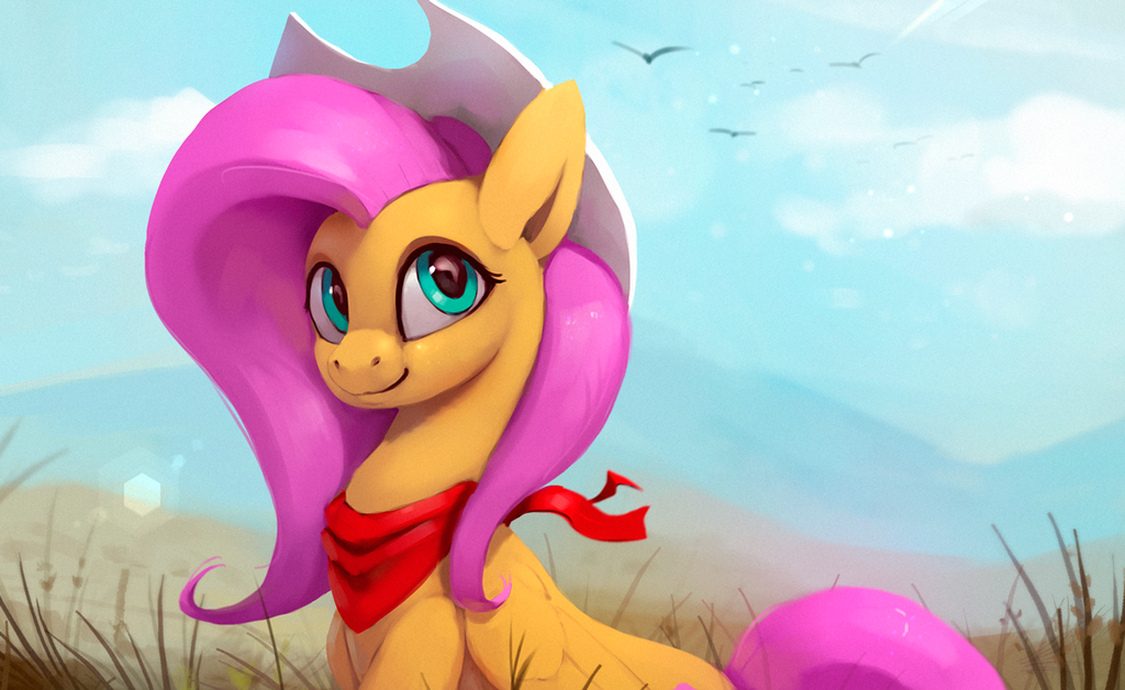 Fluttershy Sky by Rodrigues404