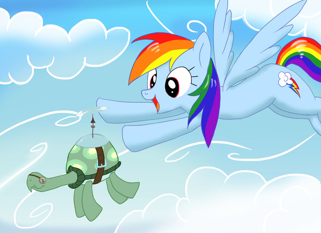 Flying with Tank by neo-shrek