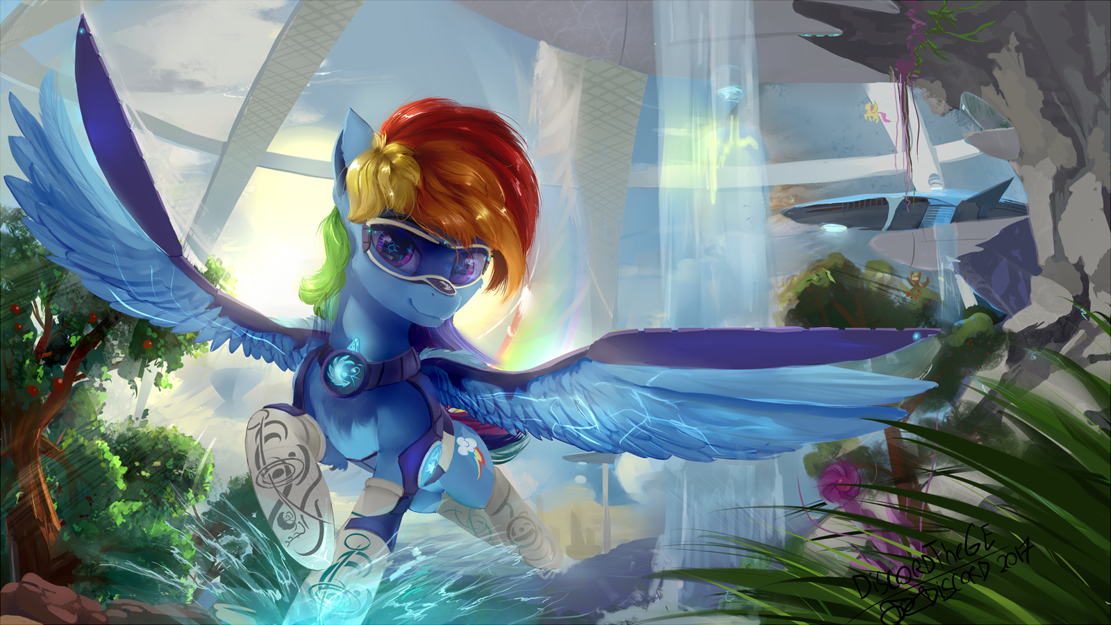 Freepegasus colonist by DiscordTheGE