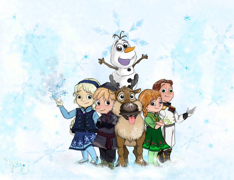 Frozen picture! by puglover987