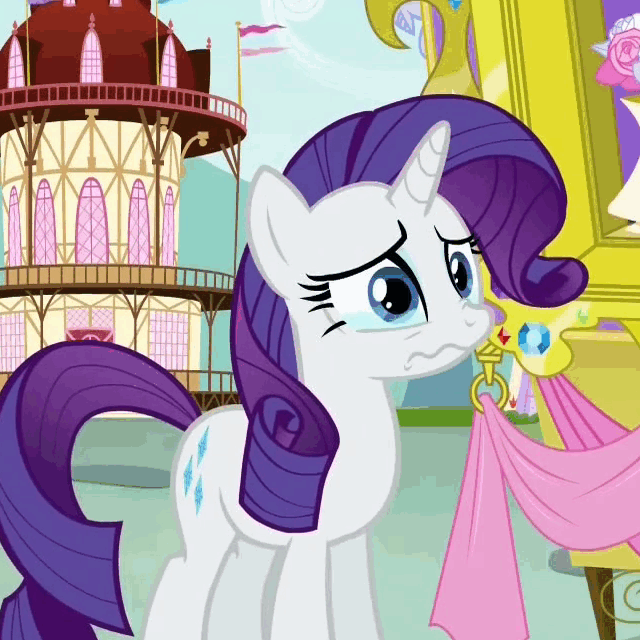 Image result for rarity crying