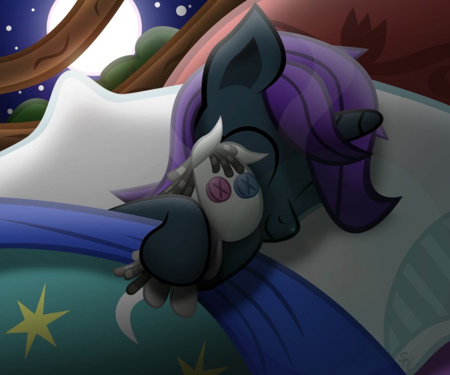 Image result for mlp nyx sleeping