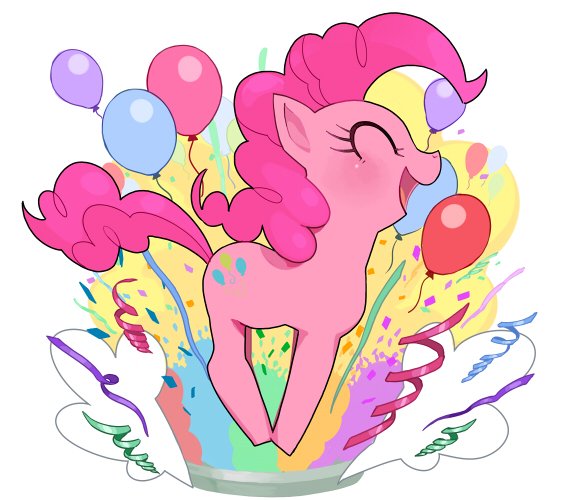 Image result for pinkie pie streamers