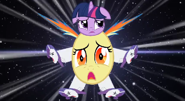 Image result for mlp rarity this isn't even my final form