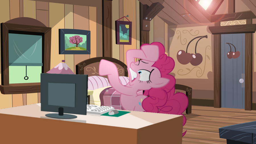 Image result for pinkie computer