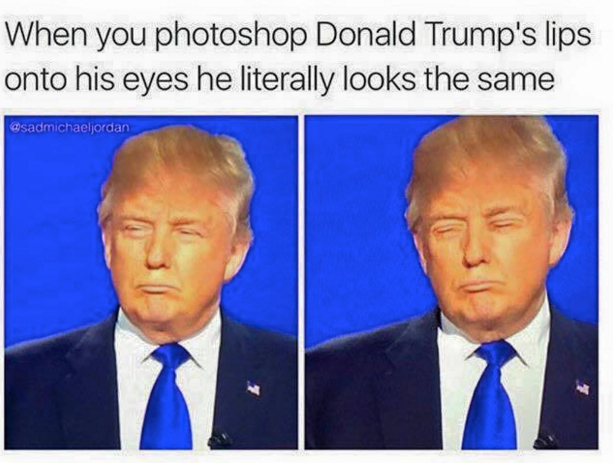 Image result for trump vs hillary memes