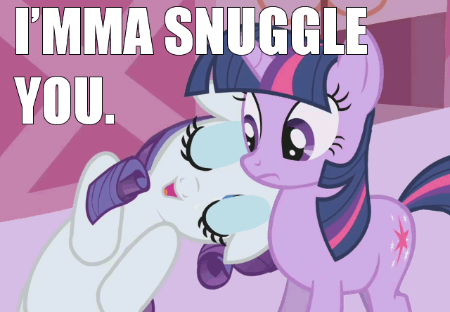 Image result for mlp snuggle gif