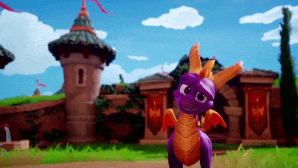 Image result for cute spyro gif