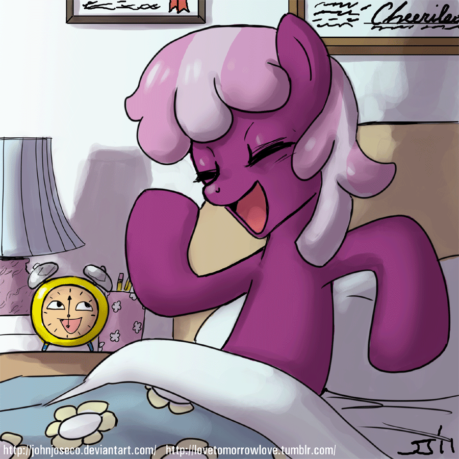 Good Morning Cheerilee by johnjoseco