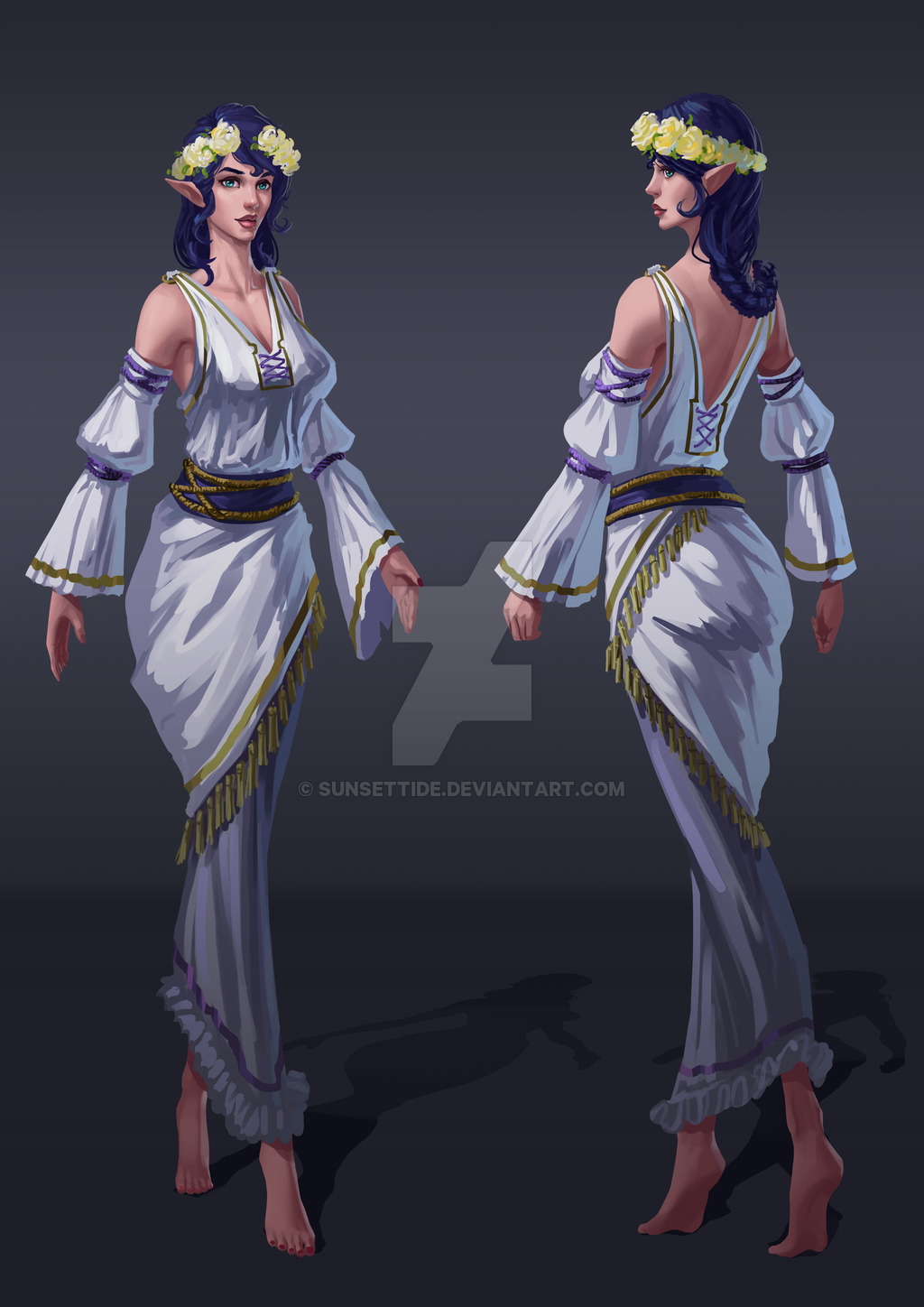 Greek Princess Luna by Sunsettide