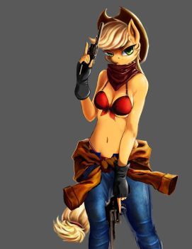 gunslinger_applejack_by_dlowell-d86ggj4.