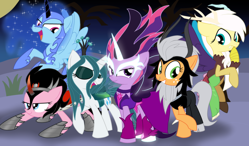 halloween_mane6_by_geraritydevillefort-d