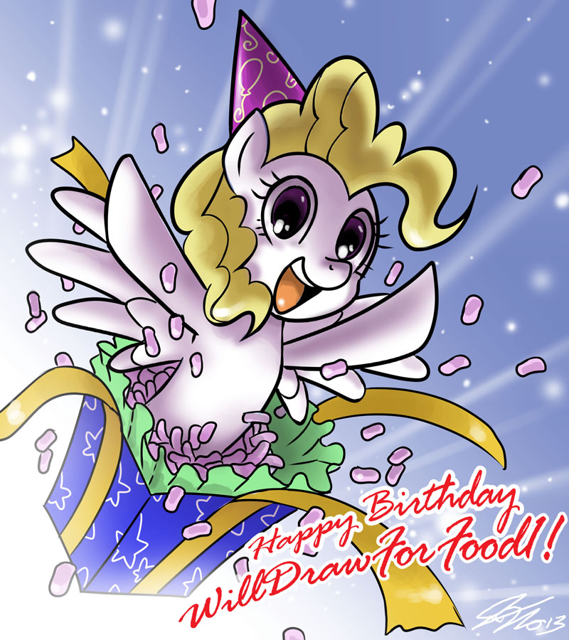 Happy Birthday WillDrawForFood1 2013 by johnjoseco