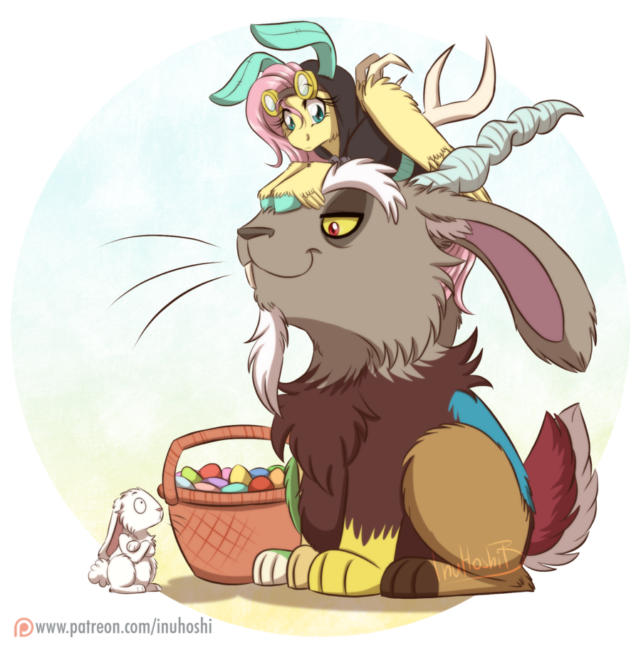 Happy Easter - 2017 by InuHoshi-to-DarkPen