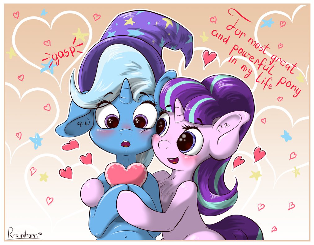 Happy Hearts and Hooves Day by Rainihorn
