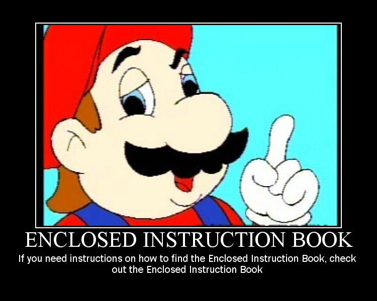 Image result for enclosed instruction book