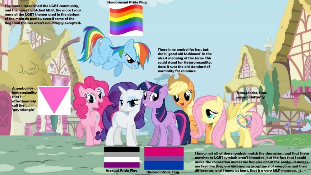 Image result for mane 6 are gay