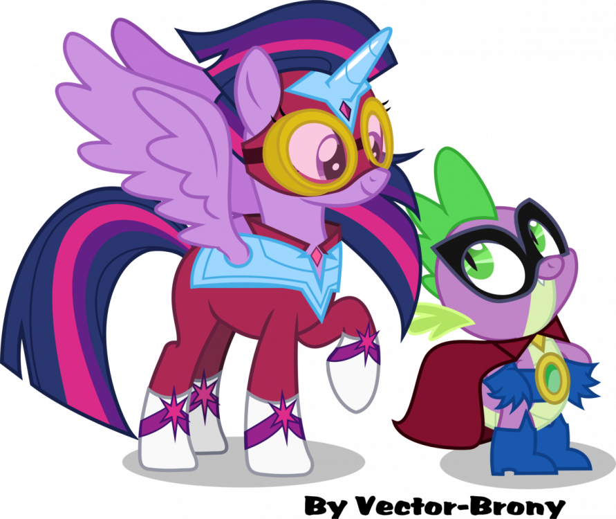 501376 - absurd res, alicorn, alternate hairstyle, artist:vector-brony,  female, humdrum, mare, masked matter-horn, pony, power ponies, power ponies  (episode), safe, simple background, spike, transparent background, twilight  sparkle, twilight sparkle ...