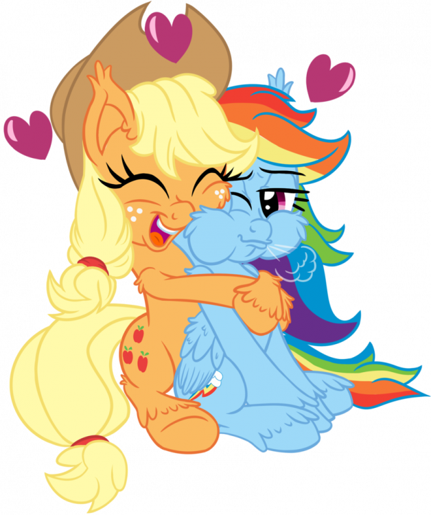 Image result for cute appledash hug