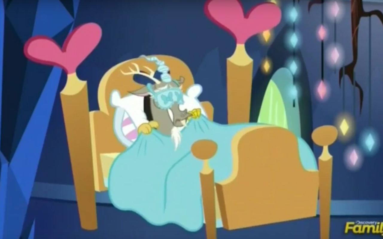 Afbeeldingsresultaat voor dungeons and discords mlp discord sleeping